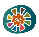 Logo: Bildung für nachhaltige Entwicklung in der Umweltstation Jugendfarm Erlangen