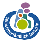 Logo "Selbstverständlich Inklusiv" der Umweltstation Jugendfarm Erlangen