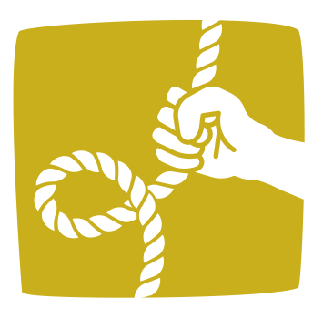 Icon zum Themenfeld Erlebnispädagogik