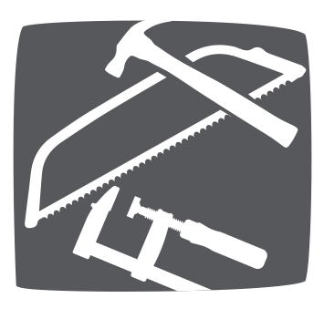 Icon zum Themenfeld Handwerk